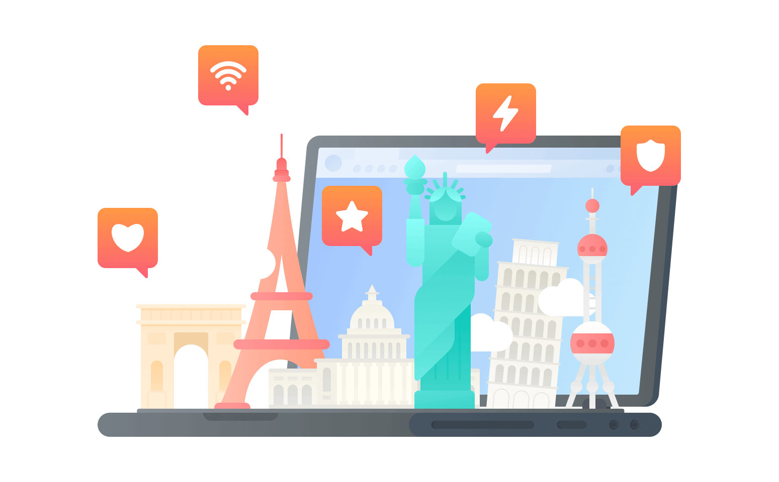 在玻利维亚连接到中国的加速器 - 返华VPN